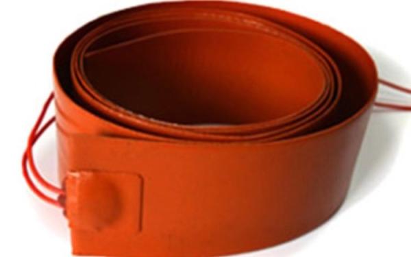 High Efficiency Silicone Rubber Heater Good Softness 1.2w /CM2 High Heating