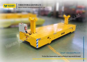 China Machinery Heavy Duty Die Carts / Powered Trolley Cart Works Handling Trailer factory