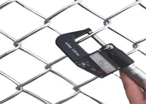 China 4.5mm Thick Garden Gi Chain Link Fencing Hot Dipped factory