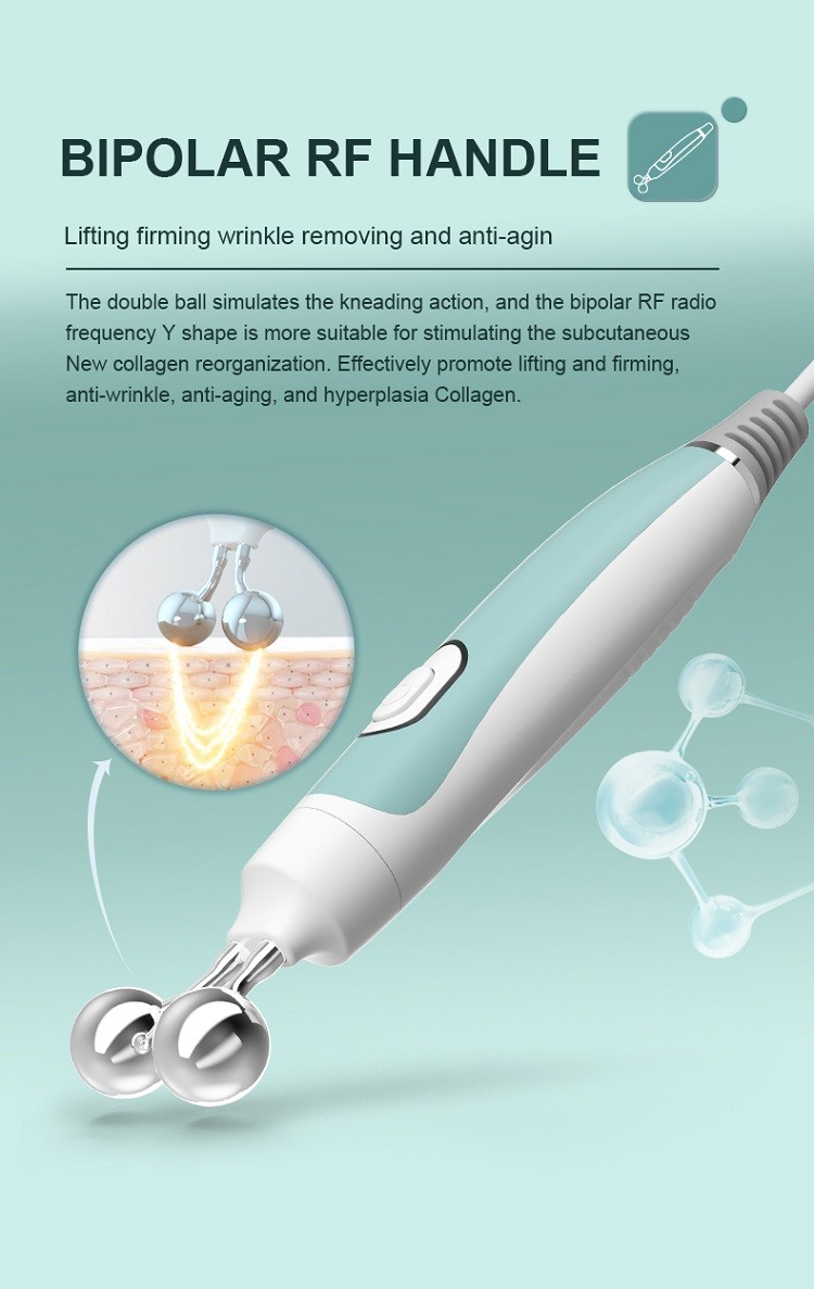 8 In1 hydra dermabrasion machine RF Ultrasonic Oxygen Water Jet