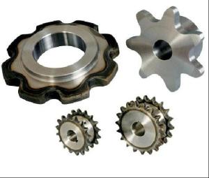 China Custom Bronze Bushed Roller Chain Idler Sprocket Forging factory
