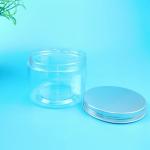 Kitchen Countertop 400ML Plastic Screw Cap Jars Shrink Wrap Logo