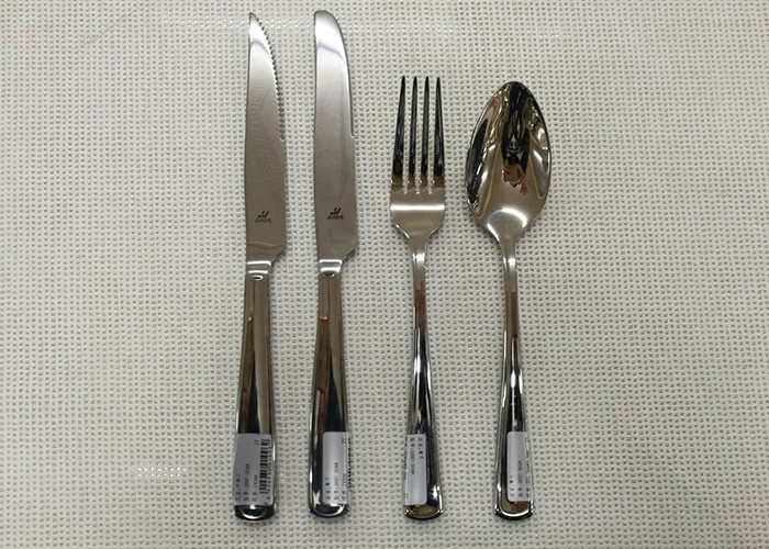 Stainless Steel 304# Flatware Sets Of 20 Pieces Steak Knife Dinner Fork Serving Spoon
