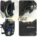 200W 6/7/10 CH DMX512 Led Ellipsoidal Reflector Spotlight Perfect Wash Effects