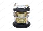 Customized Lead Wire Length Carbon Brush Slip Ring with Through Hole for Low
