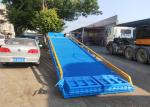 2000mm Width 10 Ton Container Q235B Mobile Yard Ramp