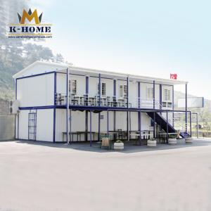 China Anti Corrosion Prefab 2.3mm Portable Construction Office factory