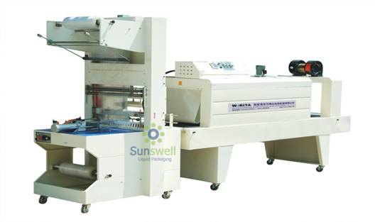 China High Efficient Shrink Packaging Equipment , PE Film Automatic Wrapping Machine factory