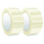 Bopp Clear Tape Printed Color Acrylic Adhesive With Customized Logo