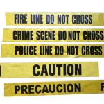 Customized PE Plastic Barrier Tape Safety Danger Caution Police Any Color