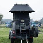 Van Vehicles Camping Essential Hard Shell Aluminum Roof Top Tent for Outdoor
