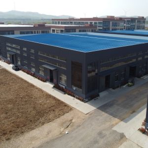 Prefab Steel Structure Warehouse Building with Crane Support