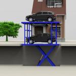 4.5m Car Lift Lift Table 5000KG Vehicle Scissor Lift For Car Parking