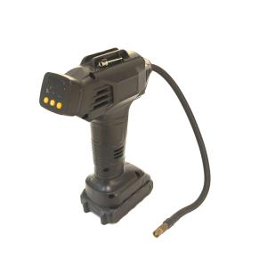 China Convenient ABS Rechargeable Cordless Digital Air Pump With Digital Gauge 25.5*19.5*7.5cm factory