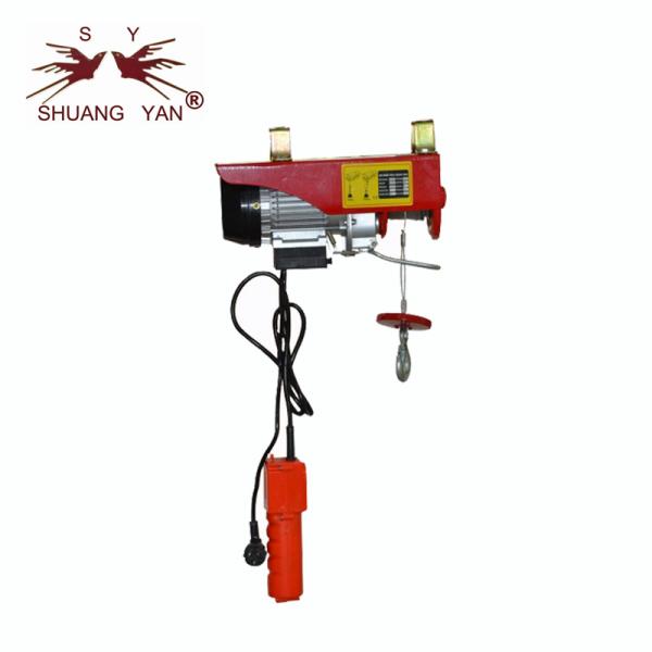 China Customized Mini Electric Hoist  Steel Material 10m Lifting Height factory