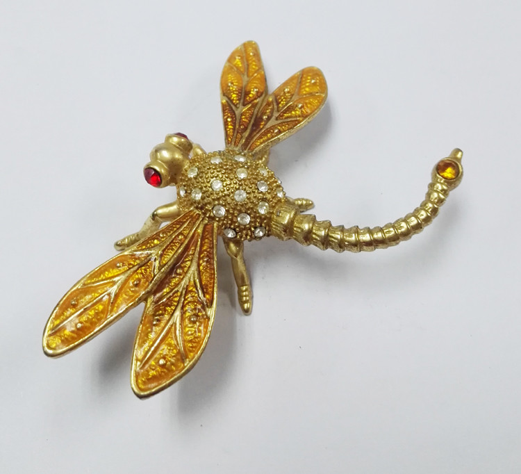 Dragonfly jewelry box enameled trinket box dragonfly trinket box gift jewelry box
