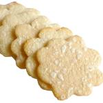 Sweety Flavor Senbei Rice Crackers Sliced Cookie Snow White Rice Cake