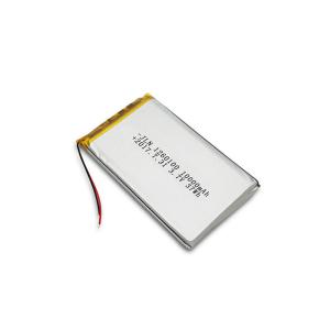 China 500 Cycle PL1260100 37Wh 10000mAh 3.7 V Lipo Battery factory