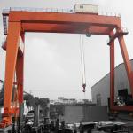 35 Ton Double Girder Gantry Crane Project Lifting Precast Concrete High