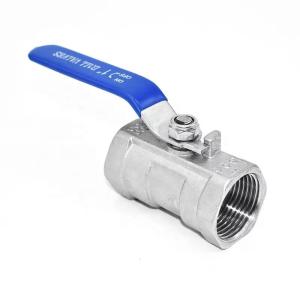China Industrial Stainless Steel 1PC Water Valve with Float Ball and DN8-DN100 Port Size factory