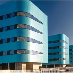 China Alloy Aluminum Metal Cladding Facade Sheets For Curtain Wall Building factory