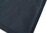 Cotton / Polyester Fireproof Cloth Material Black Textile Uv Resistant