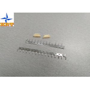 Wire To Board Connectors Pitch 1.00mm , Wire Terminal Connectors Phosphor Bronze