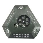 320W UV Color Bee Eyes LED Beam RG Laser Strobe Super 7in1 Effect Disco Lights