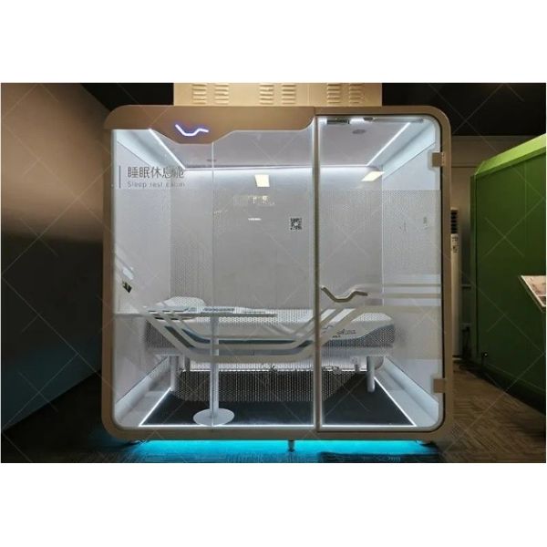 Silent Nap Capsule Soundproof Sleep Booth Customized For Business Travelers