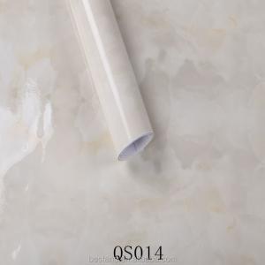 China XuanMei Decorative Marble Contact Paper PVC Adhesive Film Thickness 0.2MM-0.3MM for Furniture Transformation factory