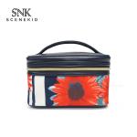 Custom PU Leather Women Travel Cosmetic Bag Set