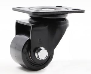China Nylon 75mm Industrial Swivel Casters With Brakes 700kg factory