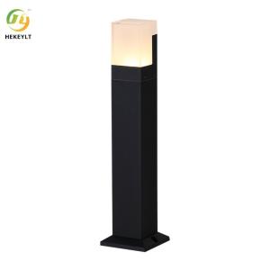 China 90x90xH600mm Modern Outdoor square Waterproof lawn garden light acrylic lawn light landscape light factory