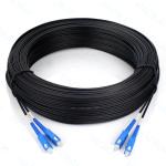 FTTH Drop Fiber Patch Cord SC APC FC ST LC Steel Wire FRP Data Center Systems