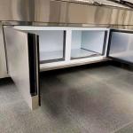 Stainless Steel Stepped Display Refrigeration Facilities 2m