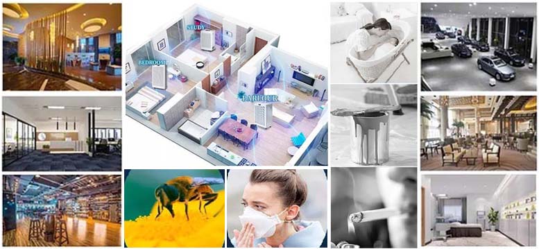 Compact Easy To Clean Hepa Fan Filter Unit For Clean Room 0.3 Micron Porosity