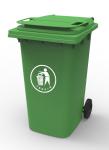garbage can dustbin plastic outdoor dustbin