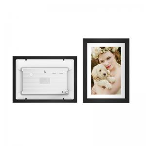 China 10.1 Inch Smart Digital Picture Frame IPS LCD Digital Video Photo Frame factory