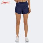 130gsm Wear Active Yoga Shorts Quick Dry Loose Fit Reflective Mesh