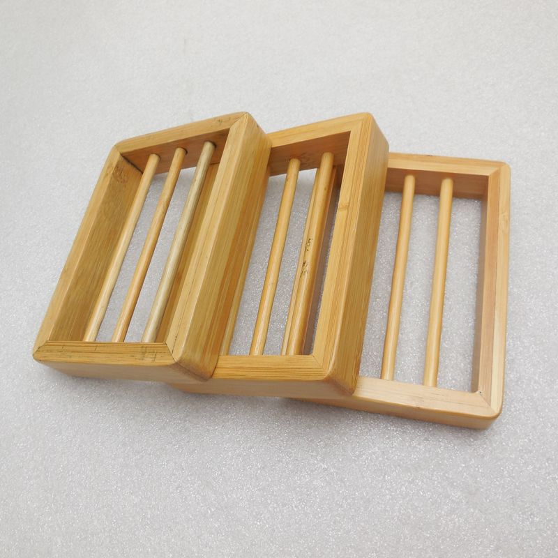 Natural Bamboo soap dish /Bathroom soap holder/ Bamboo soap tray