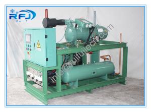 China Single Screw Type Compressor Refrigeration Condensing Units / Refrigerator Cooling Unit factory