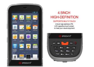 Wireless Integrated Industrial Pda Rfid Reader 134.2khz For Animal Tags