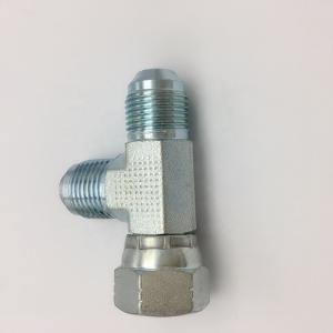 China JIC Female 74 Degree Cone Tee Hydraulic Adapter factory