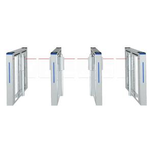 China High Speed Gate Turnstile Access Control Swing Barrier Turnstile With Face Recogniiton factory