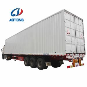 China Aluminum Alloy Cargo Box 53ft Dry Van Semi Trailer for Customised Transportation Needs factory