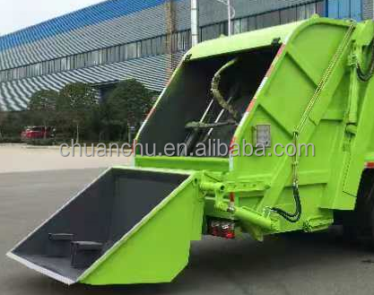 Pure Electric Compression Garbage Truck for Waste Management