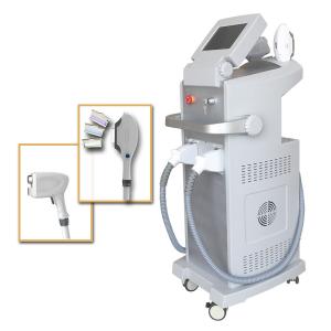 China 808 Laser IPL Multi Function Laser 2 Handpiece For Hair Removal And Photo Rejuvenation factory