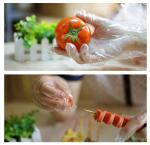 Oil - Proof Plastic Food Prep Gloves / Disposable Food Preparation Gloves