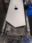 1200mm CNC Punching Aluminum Profile Hole Drilling Milling For Window Door And