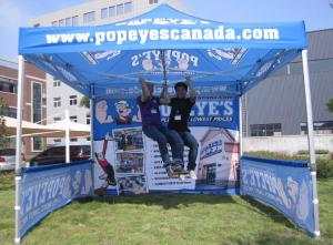 China 3x4.5m Marquee Outdoor Canopy Tent Foldable Gazebo Pop Up For Advertising factory